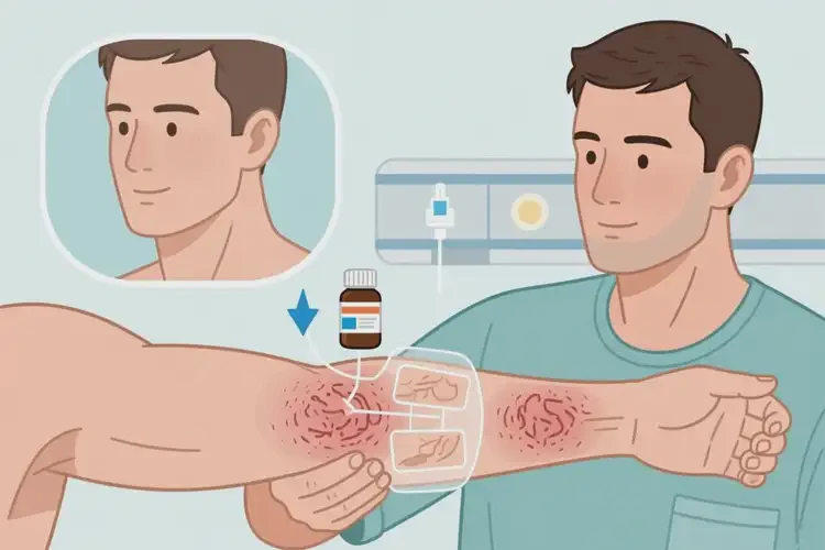 男人手臂經(jīng)常起濕疹能不能根治(圖4)