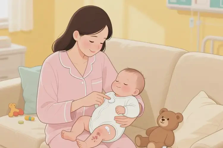 寶寶四肢容易長(zhǎng)濕疹可不可以根治(圖4)