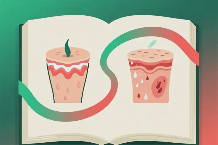 大學(xué)生大腿出濕疹不管它會(huì)自己自愈嗎(圖1)