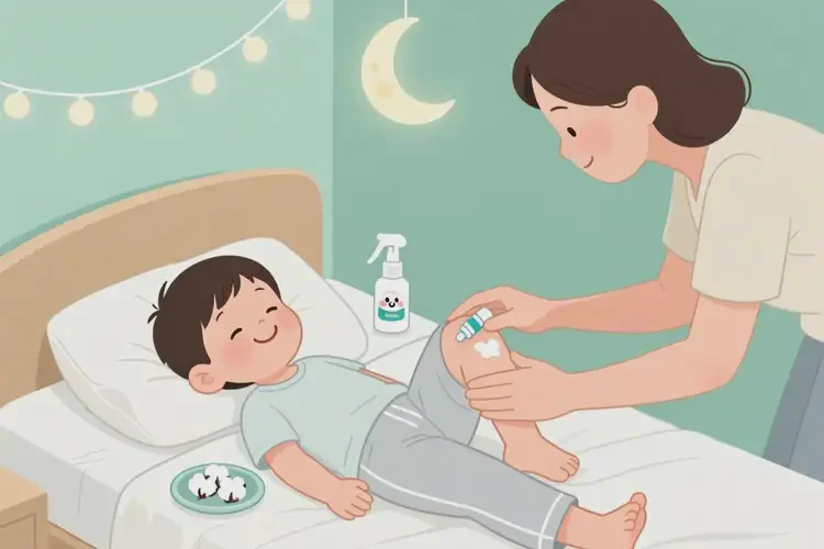 少兒大腿起濕疹可不可以根治(圖1)