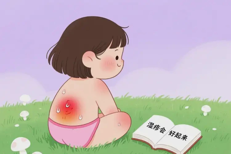 少兒屁股上出現(xiàn)濕疹不管它會(huì)自己痊愈嗎(圖3)