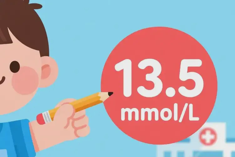 兒童早上空腹血糖13點5是糖尿病嗎(圖2)