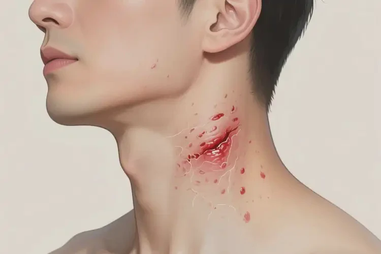 男人脖子經常長濕疹能不能根治(圖4)