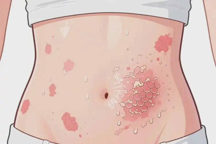 女人肚子偶爾起濕疹能不能根治(圖3)