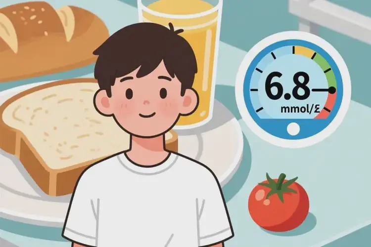 青少年早餐血糖6點8意味著什么(圖1)