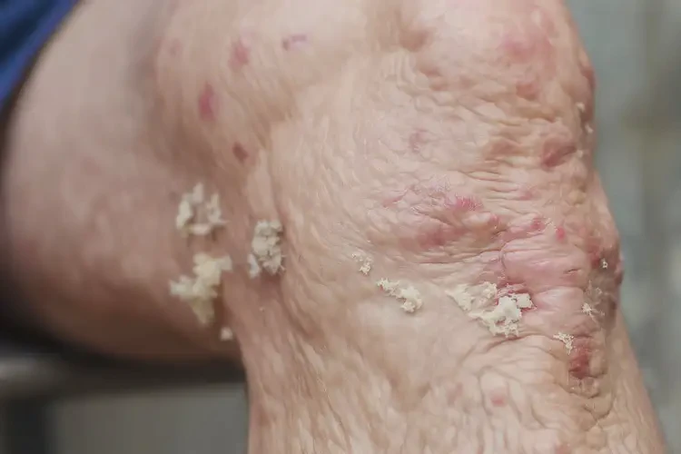 高齡老人小腿長濕疹能不能根治(圖4)