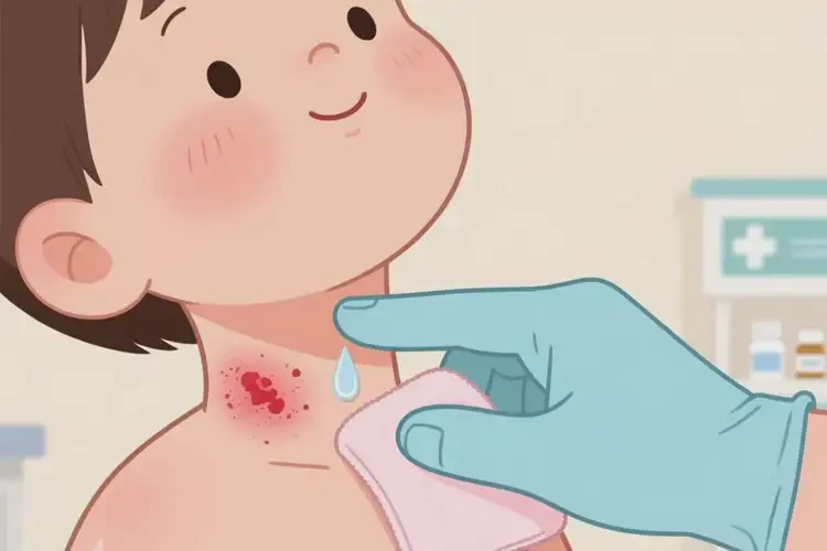 幼兒脖子有濕疹可以徹底自愈嗎(圖3)