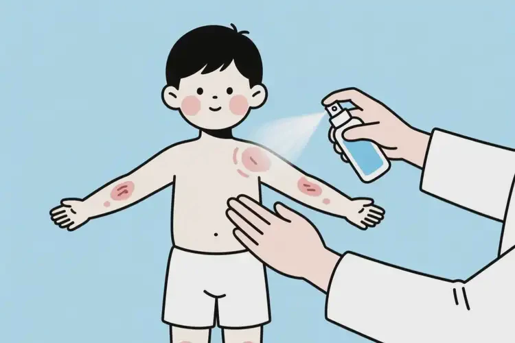 小孩全身起濕疹能夠徹底治愈嗎(圖2)