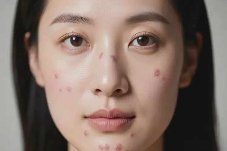 女人面部出現(xiàn)濕疹可不可以徹底自愈(圖1)