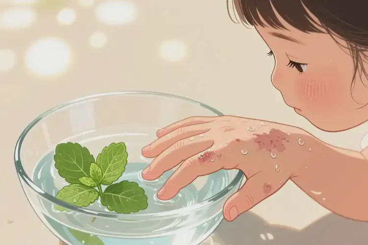 小兒手上偶爾起濕疹不管它會(huì)自己自愈嗎(圖3)