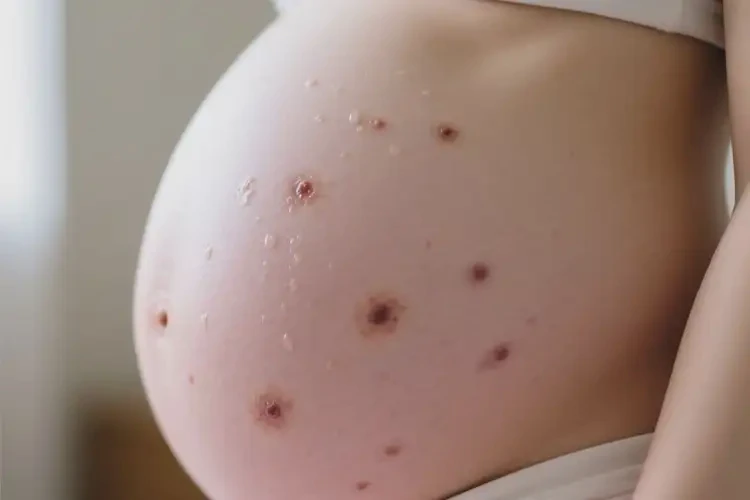 產(chǎn)婦肚子上偶爾起濕疹可不可以根治(圖2)