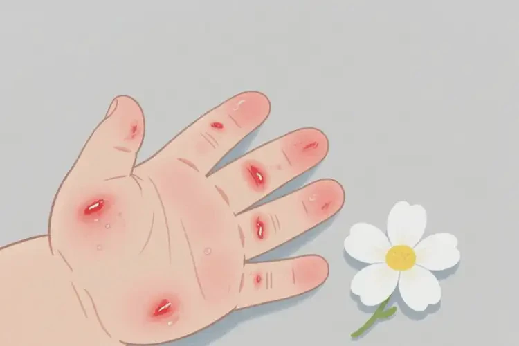 嬰幼兒手上起濕疹可不可以根治(圖1)