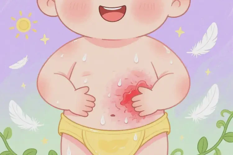 幼兒肚子長(zhǎng)濕疹可以徹底自愈嗎(圖2)