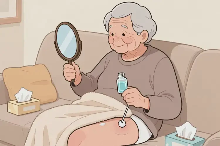 高齡老人肛周起濕疹能不能根治(圖1)