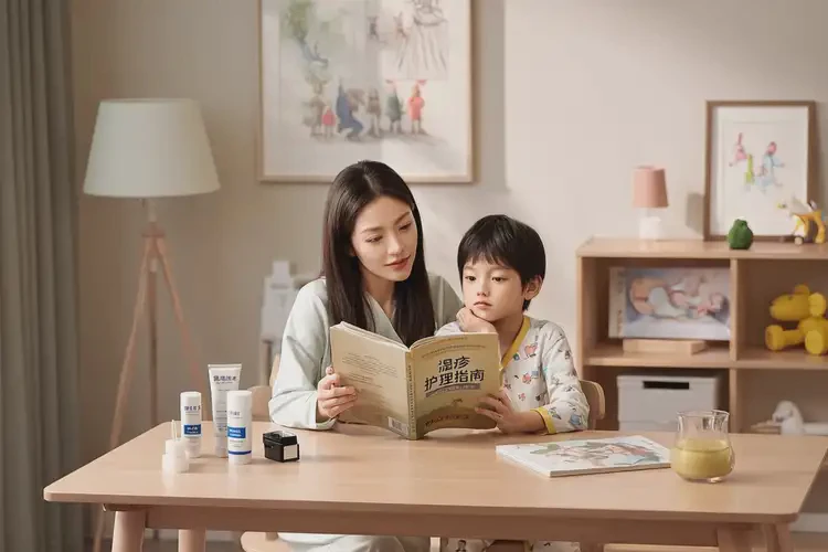 兒童全身容易長濕疹不管它會自己好嗎(圖1)