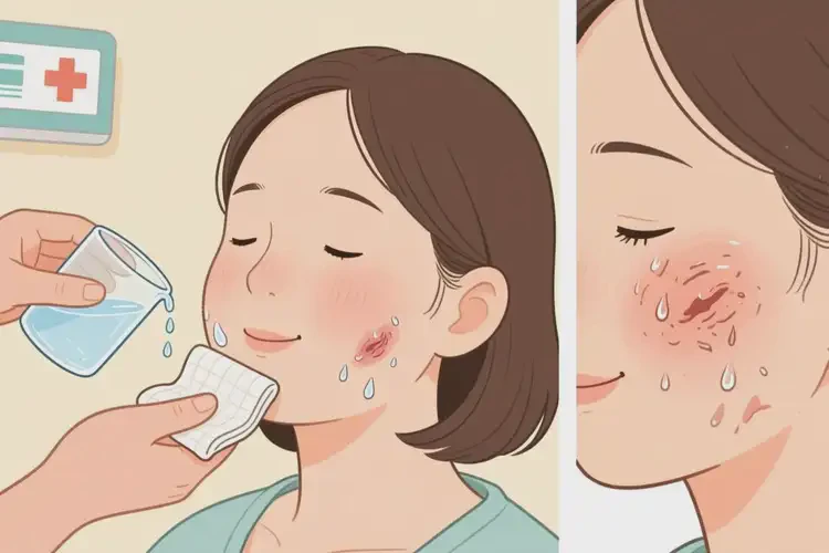 產(chǎn)婦面部經(jīng)常起濕疹能夠徹底治愈嗎(圖3)