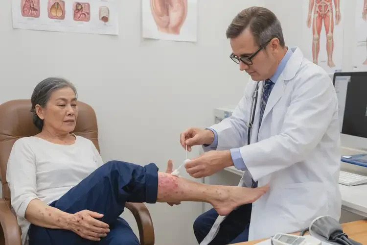 女人大腿起濕疹能不能根治(圖3)