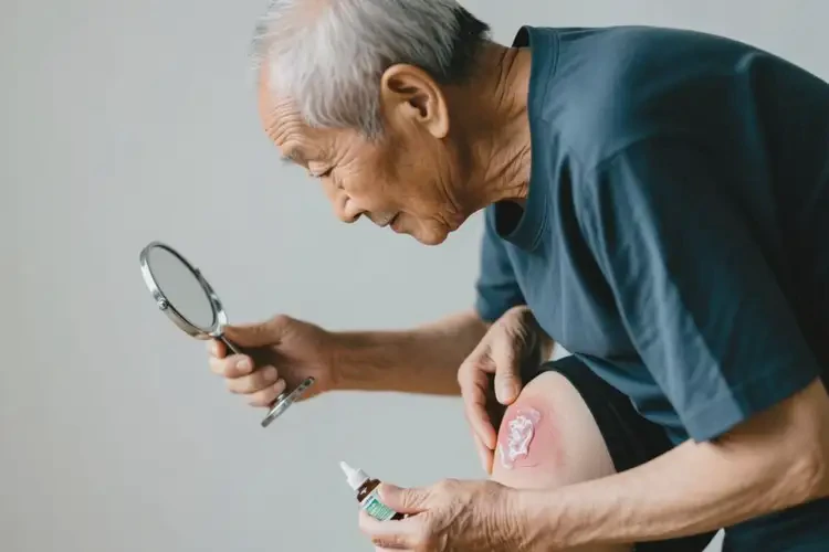 高龄老人屁股上出现湿疹能不能根治(图2)