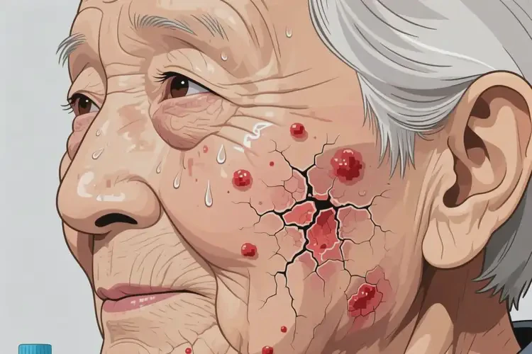 老年人面部容易起濕疹可不可以根治(圖3)