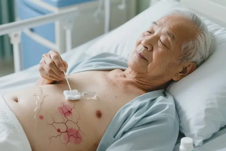 高齡老人肚子出濕疹能不能根治(圖2)