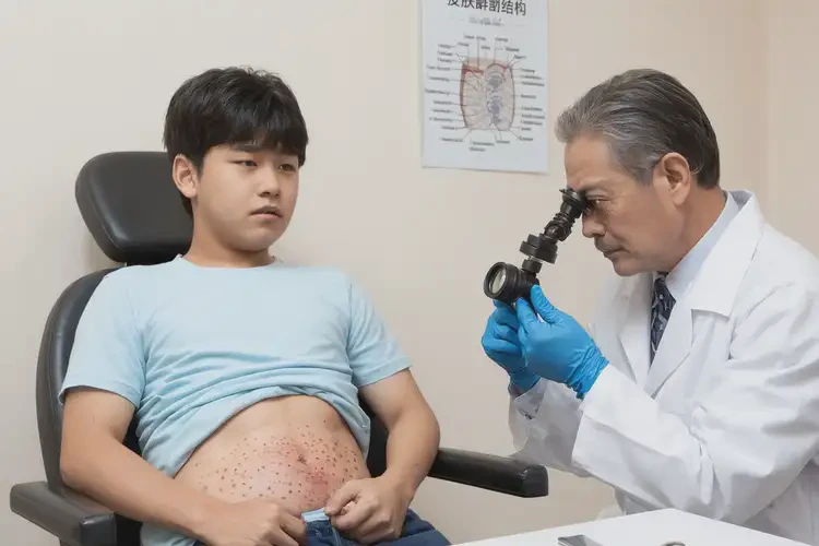 青少年肚子經(jīng)常起濕疹可不可以根治(圖3)