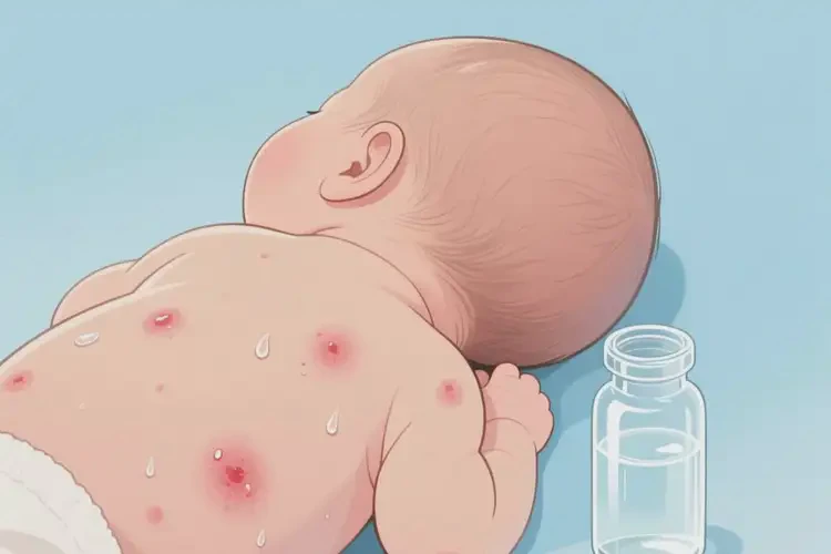 新生兒全身偶爾長濕疹可不可以根治(圖2)