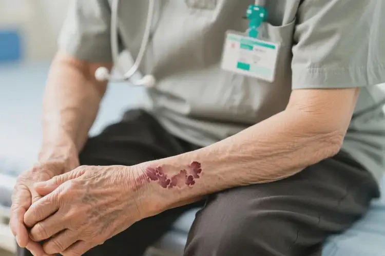 老年人四肢偶爾長(zhǎng)濕疹能徹底自愈嗎(圖3)