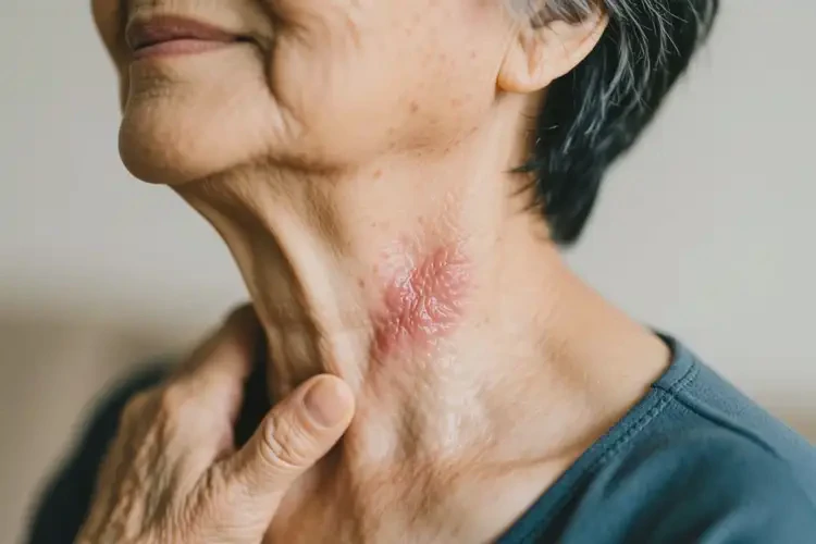 老年人脖子上長濕疹可不可以根治(圖3)