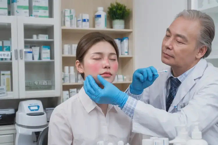 女生臉上起濕疹能夠徹底治愈嗎(圖3)