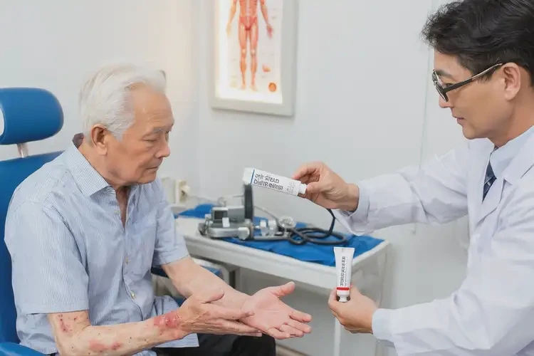 老年人面部有濕疹可不可以徹底自愈(圖2)