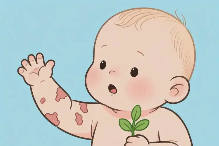 宝宝手臂偶尔起湿疹可不可以根治(图3)