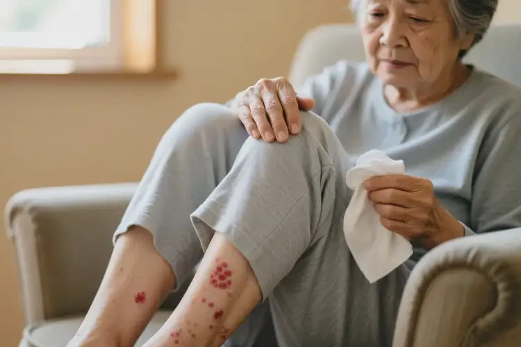 高齡老人小腿經(jīng)常起濕疹能不能根治(圖2)