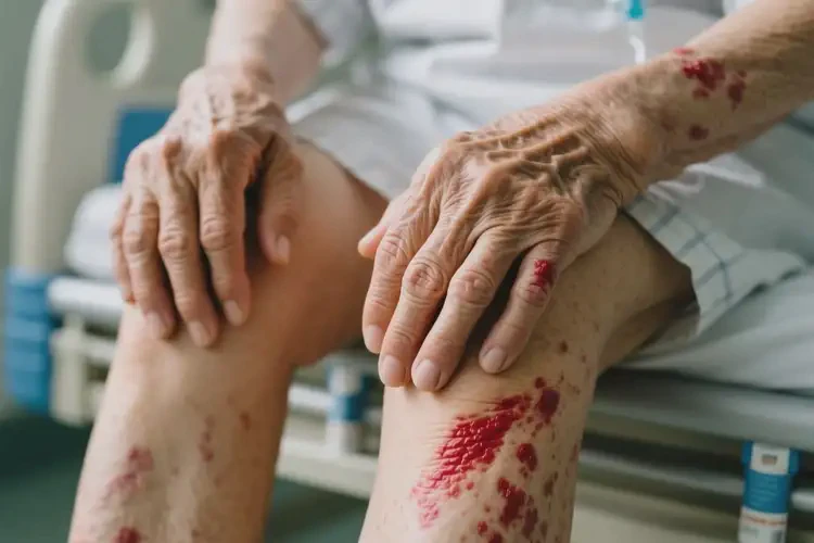 高齡老人四肢經(jīng)常起濕疹能不能根治(圖4)