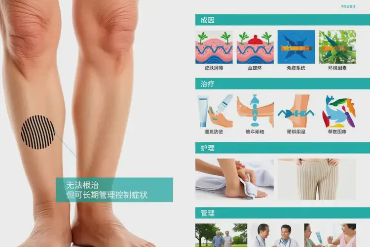 老年人小腿上經(jīng)常長(zhǎng)濕疹可不可以根治(圖2)