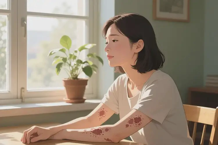 女人手臂經(jīng)常長濕疹能不能根治(圖2)