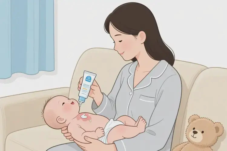 寶寶脖子上容易長(zhǎng)濕疹能夠徹底治愈嗎(圖3)