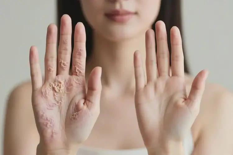 女生手上出現(xiàn)濕疹可不可以根治(圖3)