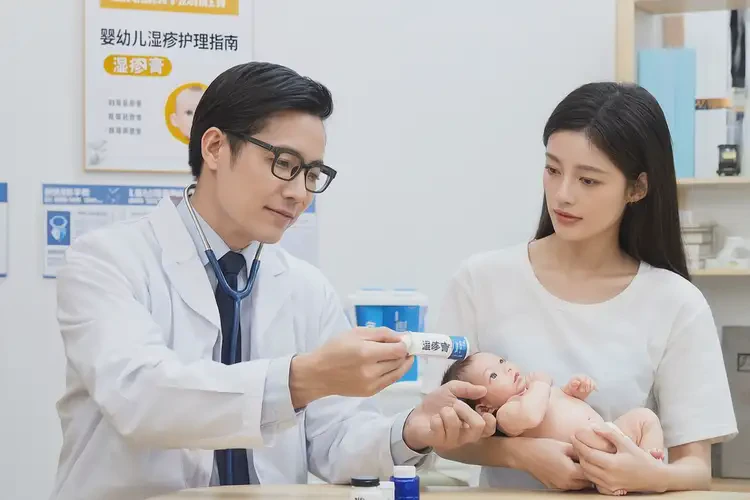 新生兒腳上出現(xiàn)濕疹能夠徹底治愈嗎(圖2)