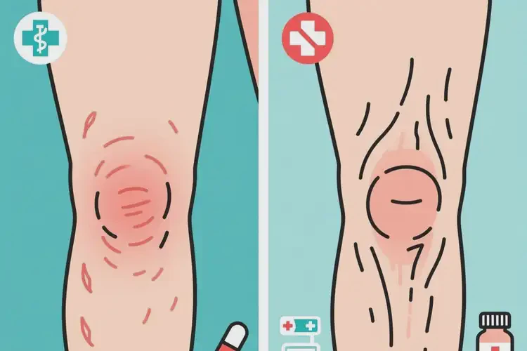 女人大腿上出濕疹能不能根治(圖1)