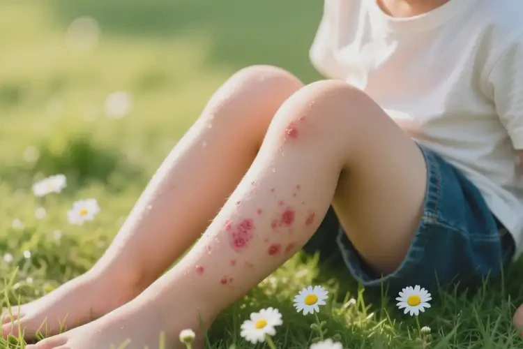 孩子大腿容易起湿疹可以彻底自愈吗(图4)