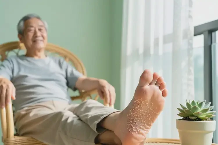 高齡老人身上有濕疹不管它會自己好嗎(圖1)