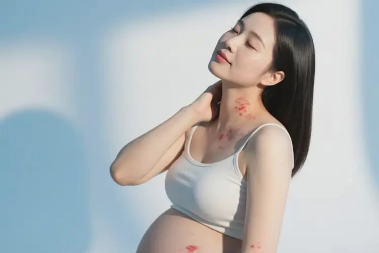 孕婦脖子上經(jīng)常長濕疹可不可以根治(圖2)