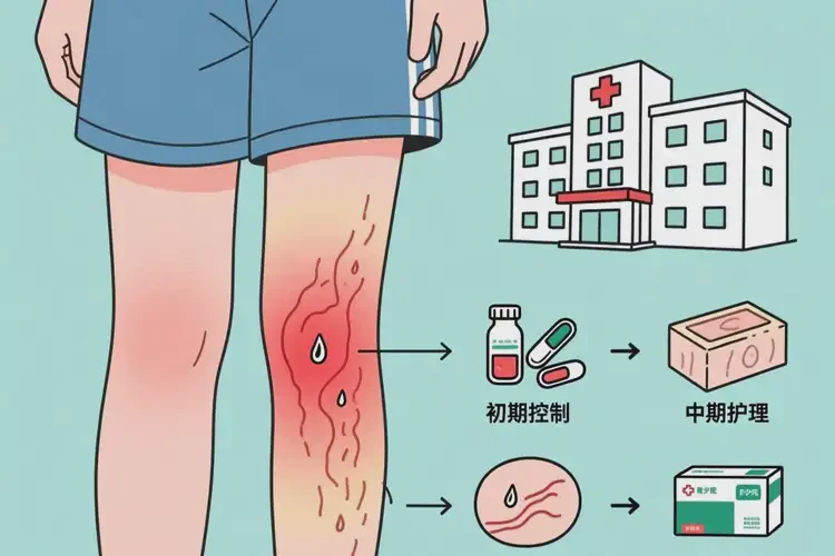 青少年大腿上偶尔长湿疹可不可以根治(图1)