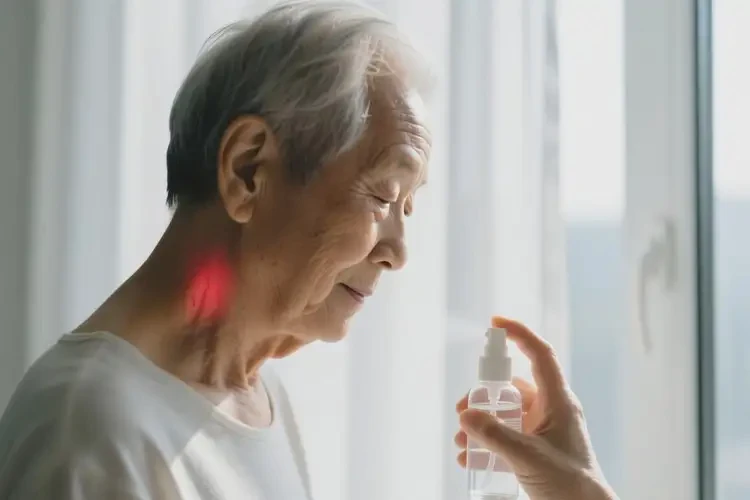 高齡老人脖子上經(jīng)常長濕疹能不能根治(圖1)