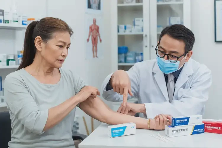 女人脖子上偶爾起濕疹可以徹底自愈嗎(圖1)