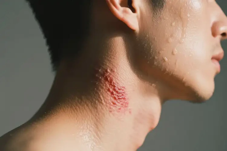 男性脖子上長(zhǎng)濕疹可不可以根治(圖3)