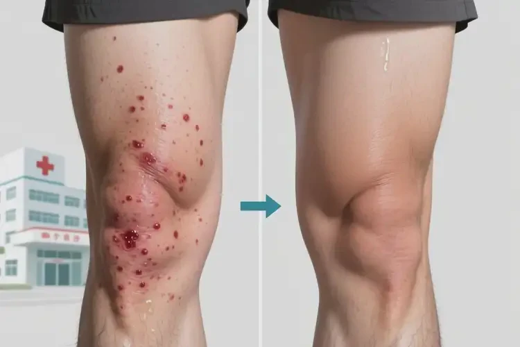 男人大腿上偶爾起濕疹能不能根治(圖3)