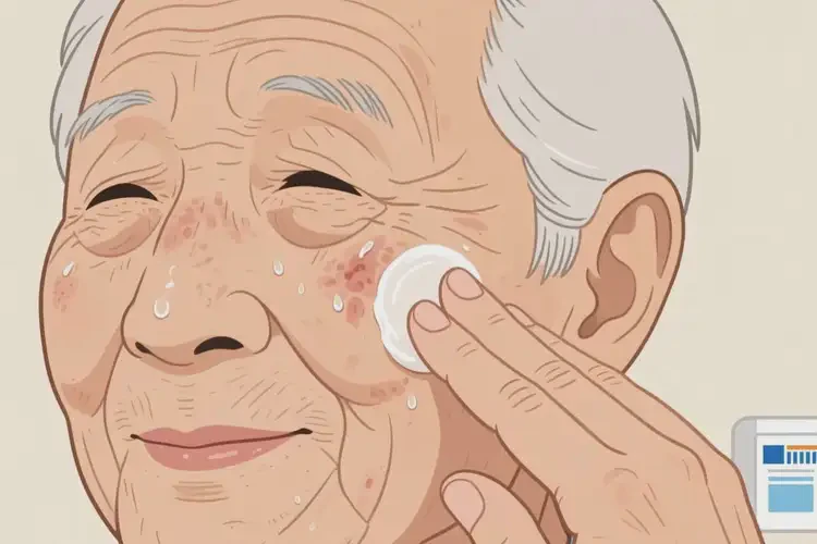 老年人面部經(jīng)常長(zhǎng)濕疹可不可以根治(圖4)