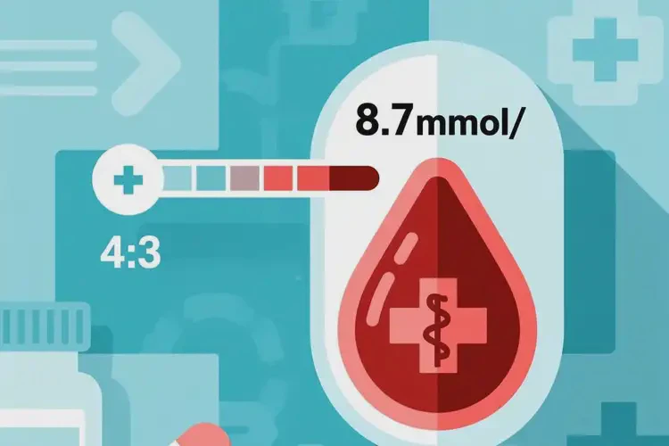 中年人晚餐血糖8点7是糖尿病吗(图4)