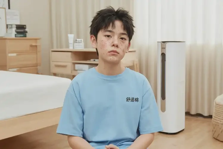 孩子臉上出濕疹可不可以徹底自愈(圖2)